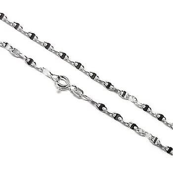 

Chain 925 Sterling silver m smooth 80cm. Model lumina [AC0294]