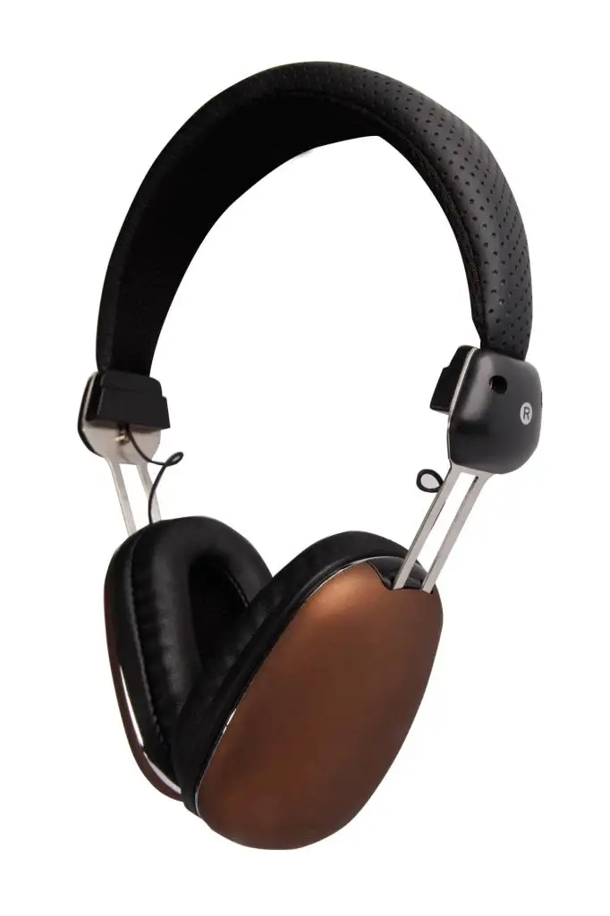 

Biggsound Over-Ear Headset, Brown Black, Rotating Heads, Noise Reduction Feature, Laptop Mp3 Mp4