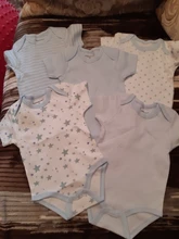 Newborn Unisex Pants Bodysuits Short-Sleeve Girls Baby-Boy Cotton Cartoon Solid 6/9PCS