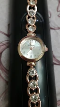Reloj de pulsera dorado y plateado para mujer, reloj de cristal de roca, reloj de pulsera de cuarzo de lujo para mujer