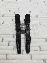 6 unids/lote plástico Clip de pelo de peluquería abrazaderas de sección de pelo Clips de agarre de los barberos para salón de pelo accesorios