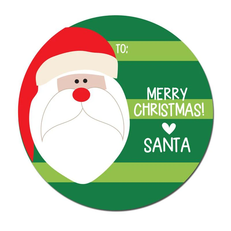 Santa Gift Stickers Children's Christmas Labels From Santa's Workshop Personalized Gift Labels-set of 105 pcs