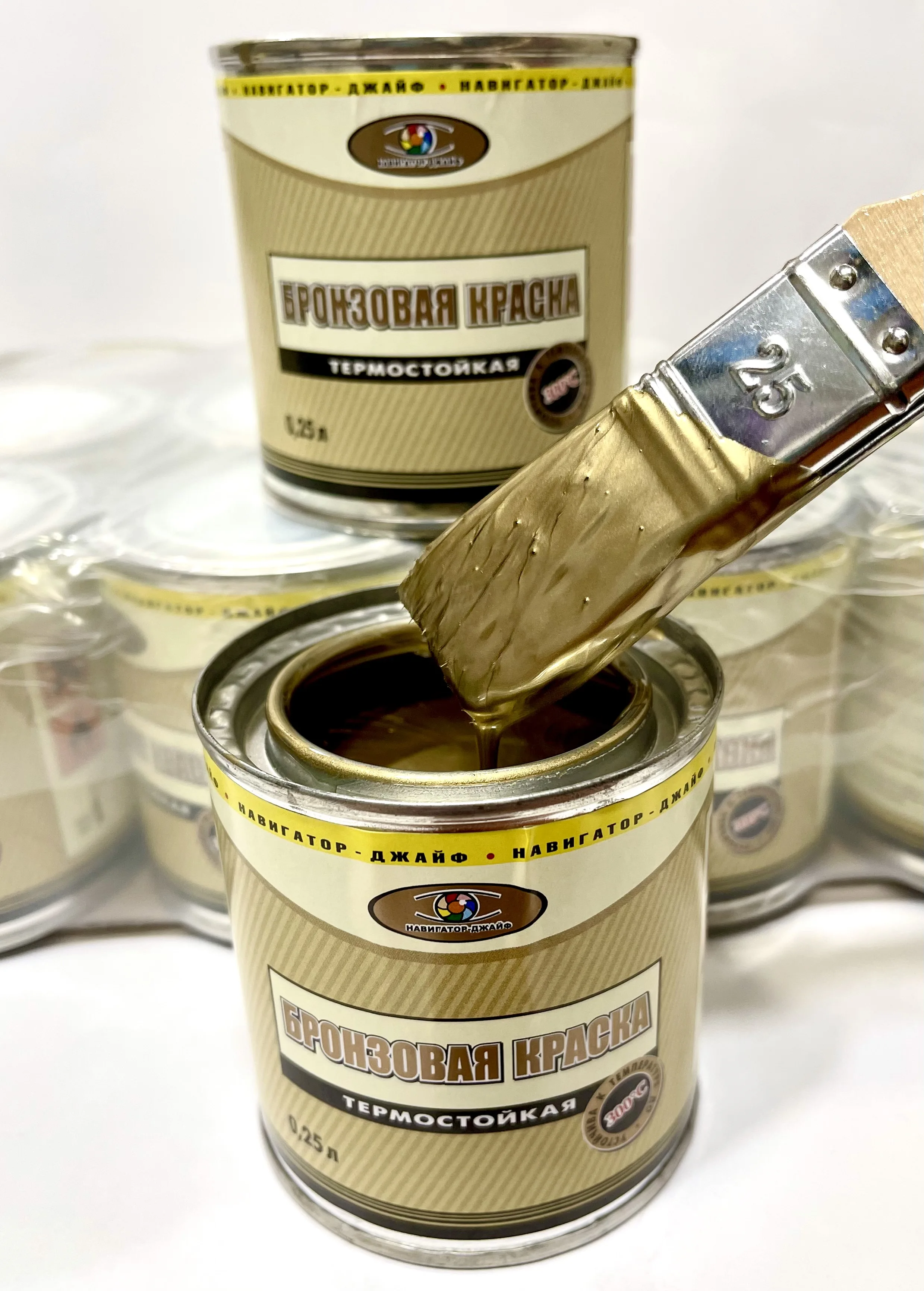 Paint Heat Resistant To 300 ° C Bronze Copper Protection Decor Metal