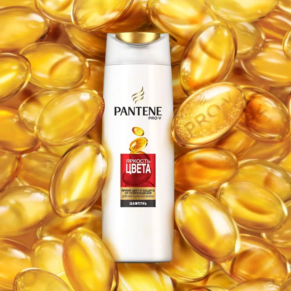 Шампунь Pantene Яркость цвета 400 мл