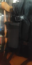 Bolsa de botella de agua para caza, sistema Molle, hervidor, funda cartuchera, acampada, ciclismo, bolsa con cierre de cordón, mochila táctica
