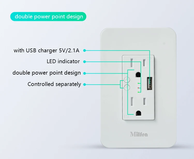 Smart Outlet Wireless Power Outlet