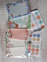 Yisuremia-Bloc de notas Kawaii Sweetheart, 50/100 hojas, notas, Mensaje en papel, bonito Bloc de notas decorativo, papelería de oficina, suministros escolares