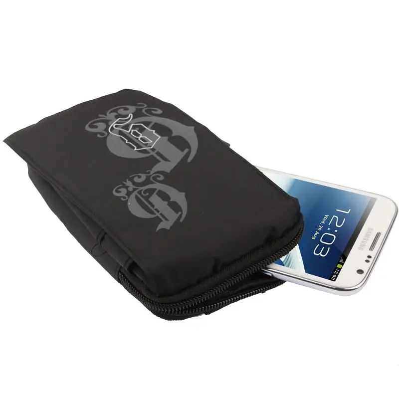 Multi-Purpose Con Multi-Vano Cintura E Moschettone Per Wiko Ufeel Go (2016)