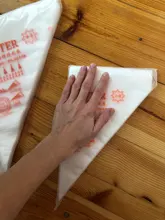 100 Uds paquete pastelería Bolsa S/M/L tamaño desechables tuberías de torta de glaseado Fondant crema decoración de repostería punta herramienta de decoración de pasteles