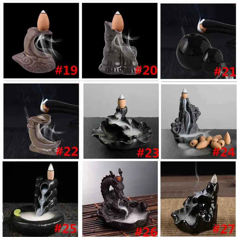 Ароматерапевтическая печь держатель курильница с обратным потоком