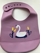 Baby Bibs Feeding-Stuff Dinosaur Adjustable Soft-Silicone Waterproof Children Cute Girl