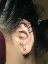 SAMCO 5 unids/set oído brazalete oro hojas no-Piercing oreja Clips falso cartílago pendiente de la joyería para hombres y mujeres