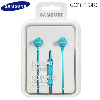 

Auriculares 3,5 mm Universal Original Samsung Azul (Jack 3,5mm) (Con Blister)