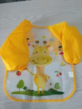Baberos para bebé, paño de eructo infantil, delantal de manga larga, bata babero de alimentación impermeable para niños pequeños, Baberos Bavoir, accesorios de ropa