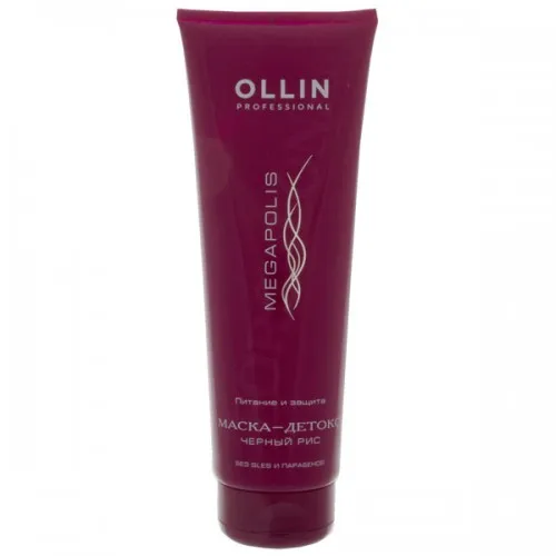 Ollin megapolis black rice Detox Mask 250 ml | Красота и здоровье