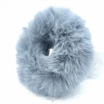 

Fashion ponytail for plush gift, blue color.
