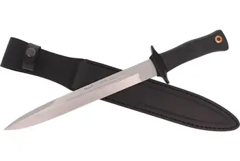 

Knife tooth SCORPION-26W steel blade MoVa 26 cm and rubber grip.