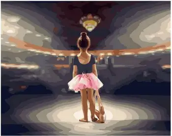 

Painting by numbers paintboy PK 68050 young ballerina 40x50 cm