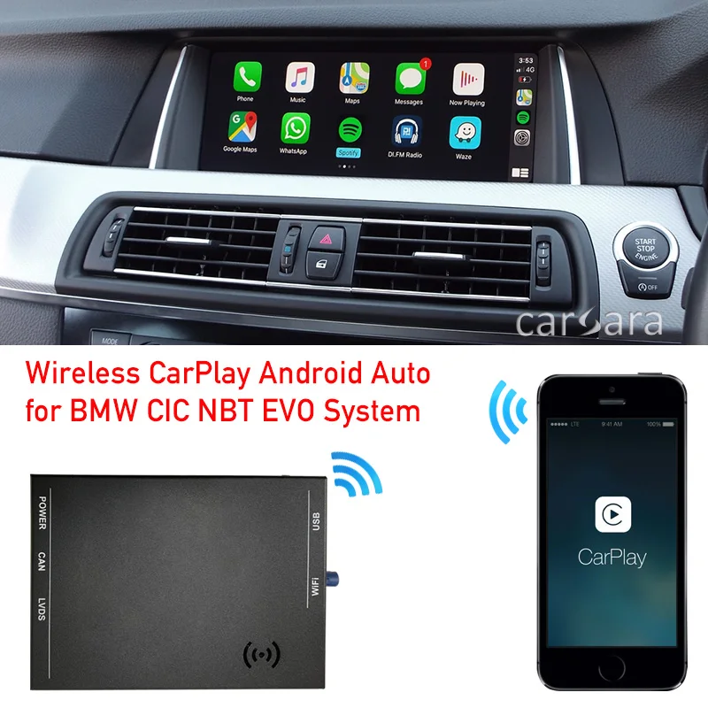 Apple Carplay For Bmw Cic Nbt System E70 E71 E72 E60 E90 E87 F10 F20 F30 F01 F06 X1 X3 X4 X5 X6