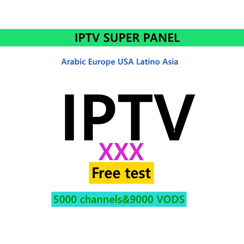 IPTV подписка прямой канал арабский Европейский французский итальянский польский Арабский Английский Испанский 5000+ Live 9000VOD Спорт для взрослых XXX