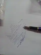 Baoer 388 de alta calidad regalo de negocios metal negro dorado estudiante pluma estilográfica, papelería de oficina material escolar