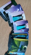 Tarot-Cards Deck Table-Board-Games Divination Witchcraft Fate Silver English Guidebook