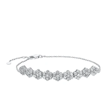 

Gold bracelet with diamonds sunlight sample 585