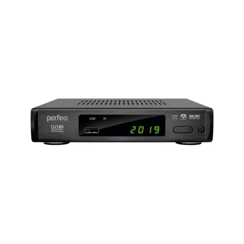 Perfeo DVB T2/C приставка &quotLEADER&quot для цифр.TV Wi Fi IPTV HDMI 2 USB DolbyDigital пульт ДУ|SmartTV-стики и