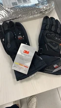 KEMiMOTO-Guantes de invierno para motocicleta para hombre, resistentes al agua y al viento, con pantalla táctil