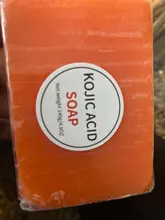 Jabón blanqueador de Ácido Kójico, jabonera que aclara la piel de la cara, con cubierta negra oscura