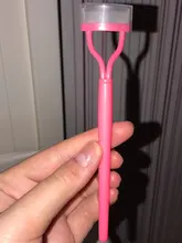 Rizador de pestañas, separador de maquillaje para pestañas, cepillo plegable de Metal, peine, rímel, rizador, herramienta cosmética de belleza