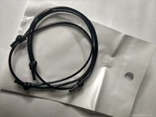 2 unidades/lote de pulseras cruzadas para parejas, brazalete con abalorios de Color blanco y negro, regalo para amantes de los amigos, joyería hecha a mano