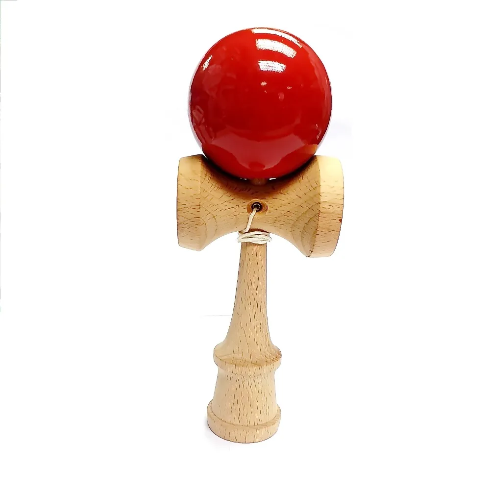 wooden kendama red -  155g