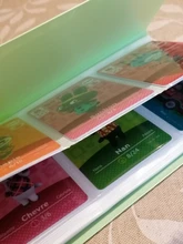 Amiibo-soporte para tarjetas Animal Crossing, álbumes para NS Switch, libro de tarjetas de negocios, 120 de capacidad