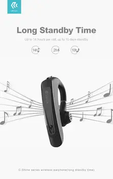 

Headset with ear hook Bluetooth high atonomia 10-12 hours