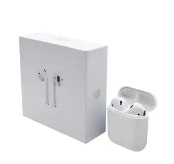 

Apple Wireless Bluetooth Airpods 2nd Generation Original - Compatible With All iPhone Models, Watch, iPads