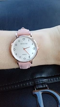 Reloj pequeño Vintage para mujer, correa de cuero, para deportes al aire libre, regalo