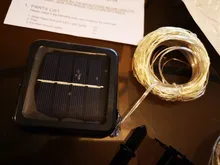 Decoration String-Lights Garland Solar-Lamp Fairy Christmas-Party Garden Outdoor Waterproof