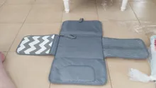 Cambiador de pañales impermeable 3 en 1, esterilla para cubrir, portátil y multifunción, para viajes, bolsa de pañales manual, de plegado limpio