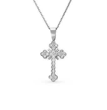 

Gold pendant with diamonds sunlight sample 585