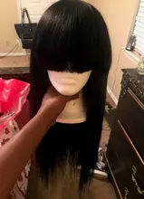 Extensiones de cabello humano liso brasileño, 1/3/4 Uds., extensiones de cabello Natural/negro azabache, extensiones de cabello humano Younsolo