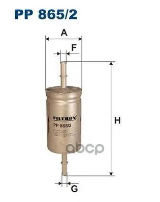Фильтр Топливный Ford Ford Explorer Ii, Focus, Tourneo Connect, Transit Connect/ Jaguar S-Type(Ccx) Filtron арт. PP8652