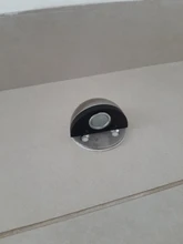 Door-Stopper Non-Punching-Sticker Rubber Stainless-Steel Magnetic NAIERDI Hidden Floor-Mounted