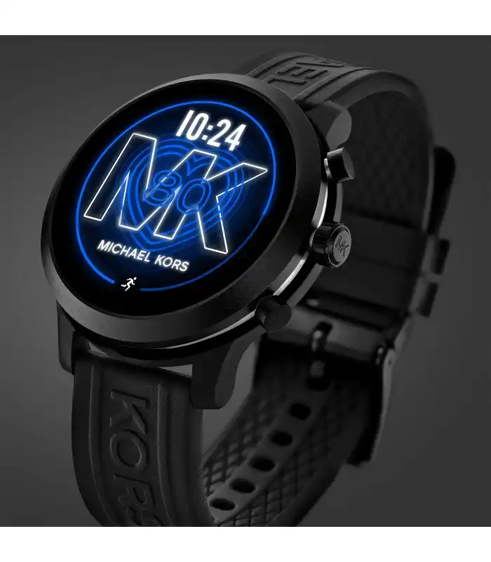 mk black smart watch