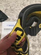 COPOZZ-Gafas de esquí para hombre y mujer, lentes de Snowboard para esquiar, protección UV400, antiniebla