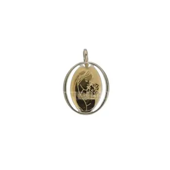 

Pendant Lady yellow gold and white 803321714874