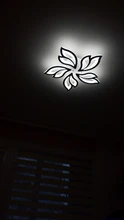 Modern LED Chandelier Light Bedroom Living-Room Ceiling Remote-Control-Function 