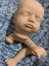 Kit de muñeca de vinilo de Rosalie, juego completo de muñeca realista de tacto suave de color fresco con cuerpo popular con certificado, 20 pulgadas