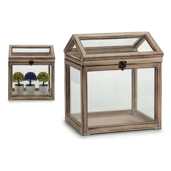 

Greenhouse Natural Wood (20 x 35 x 30 cm)