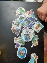 Nuevos 50 Uds Disney sticker Frozen 2 princess Sophia pegatinas de grafiti en scooters maletas pegatinas de dibujos animados